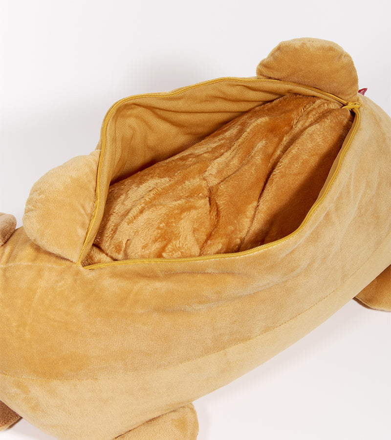Coussin Teckel 2-en-1 avec Couverture