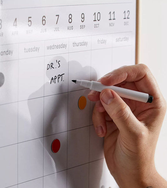 Magnet kalender abwischbar