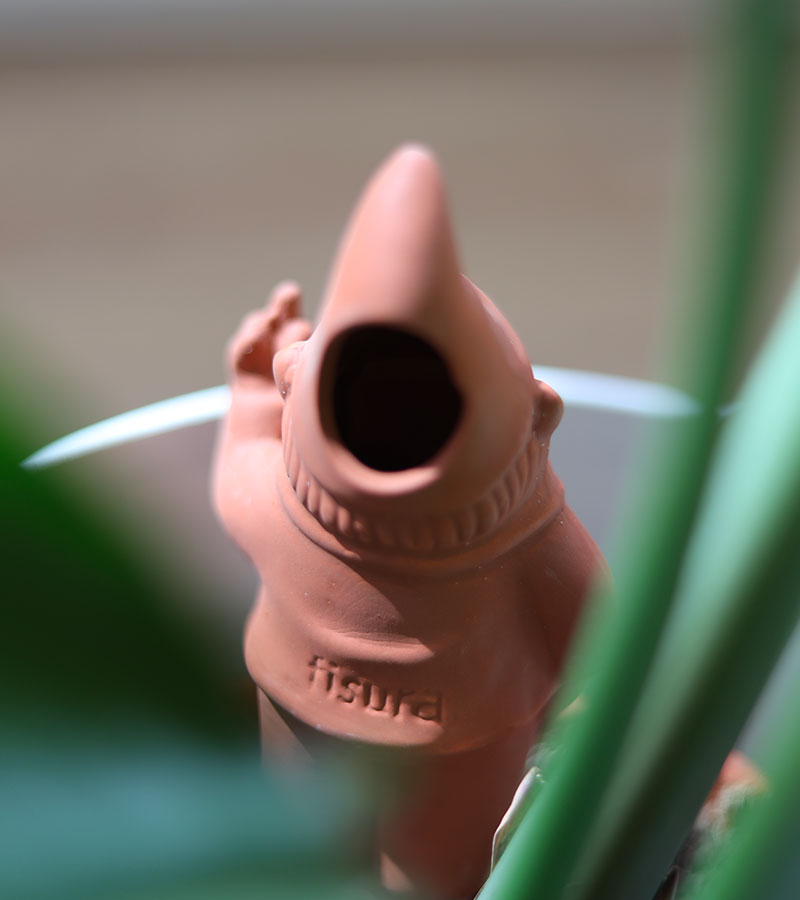 Gartenbewässerung gnom terrakotta