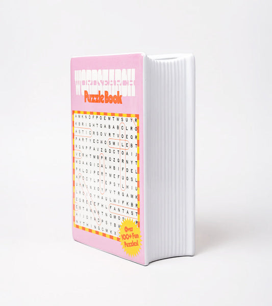 Vase buch wortmix
