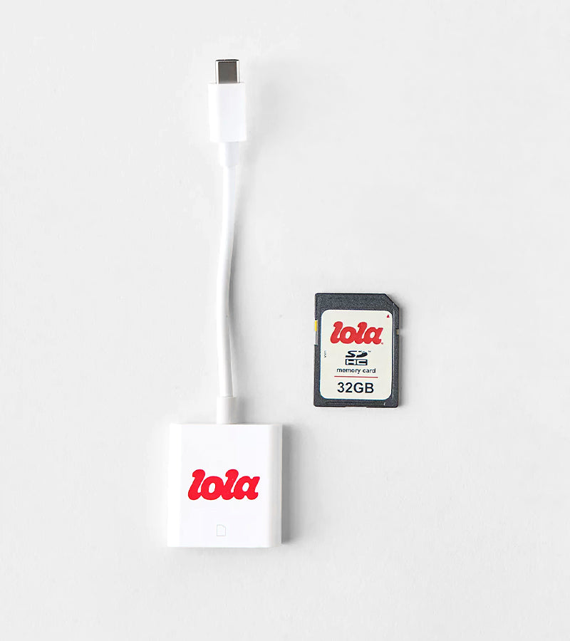 Lola-Digitalkamera und Zubehör