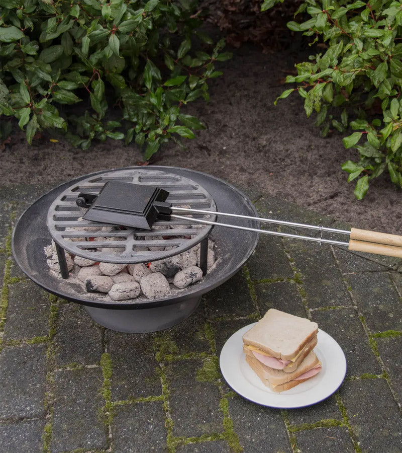 Toastzange für den Grill