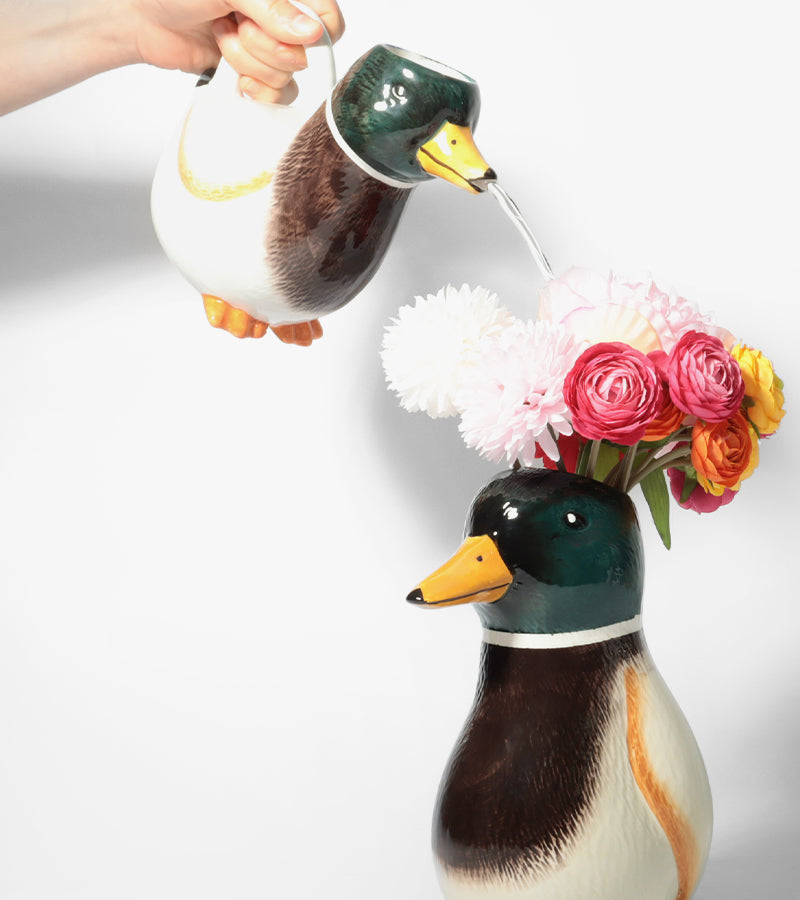 Vase ente