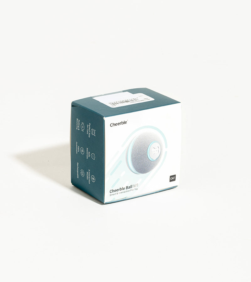 Balle interactive pour chats