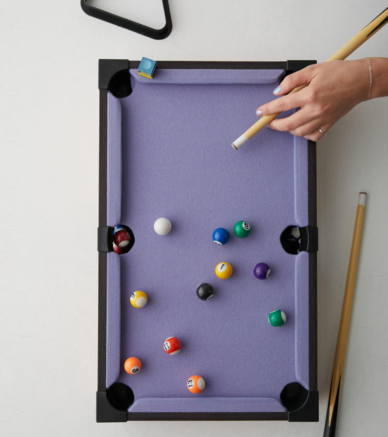 Mini tischbillard lila