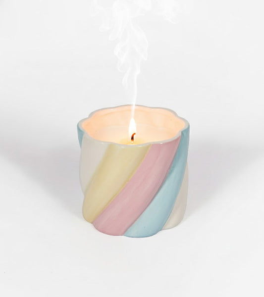 Kerze marshmallow