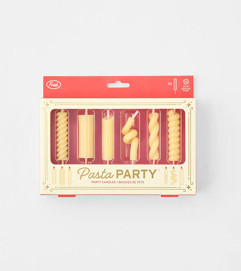 Geburtstagskerzen pasta