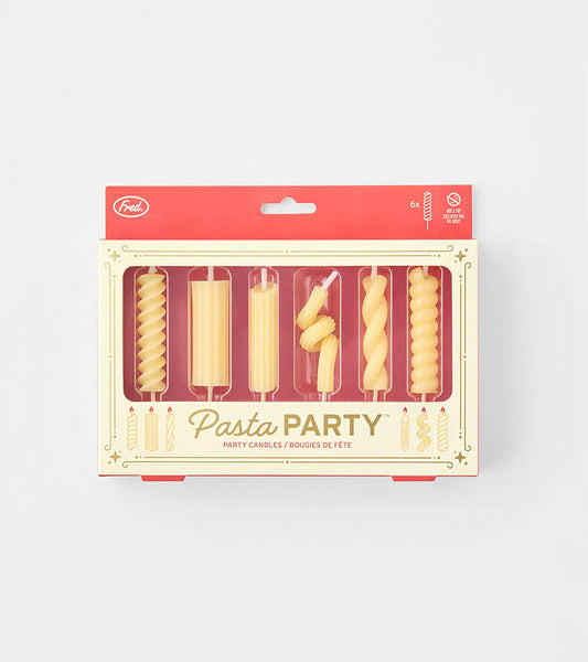 Geburtstagskerzen pasta