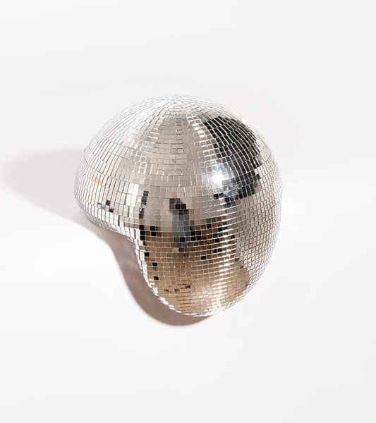 Geschmolzene Disco-Kugel