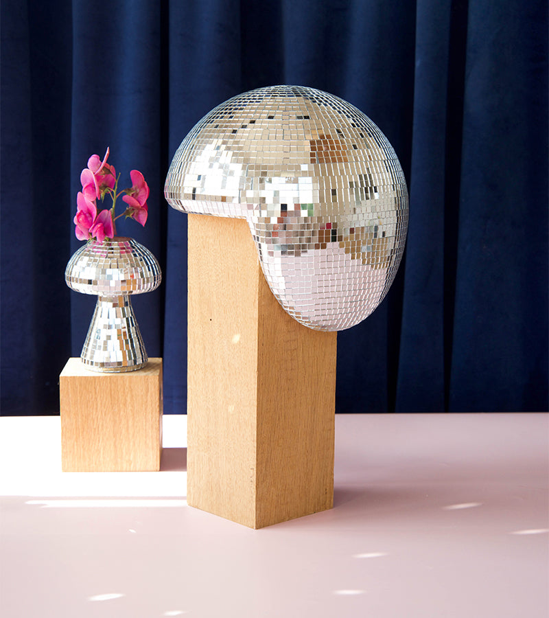 Geschmolzene Disco-Kugel