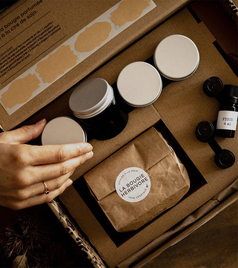 Kerzen diy box