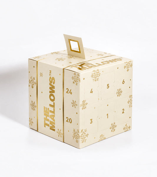 Adventskalender mit schokoladigen Marshmallows