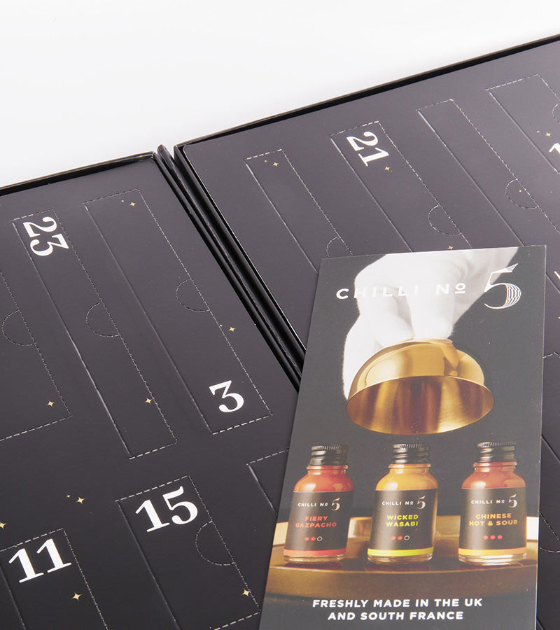 Chilisaucen-Adventskalender