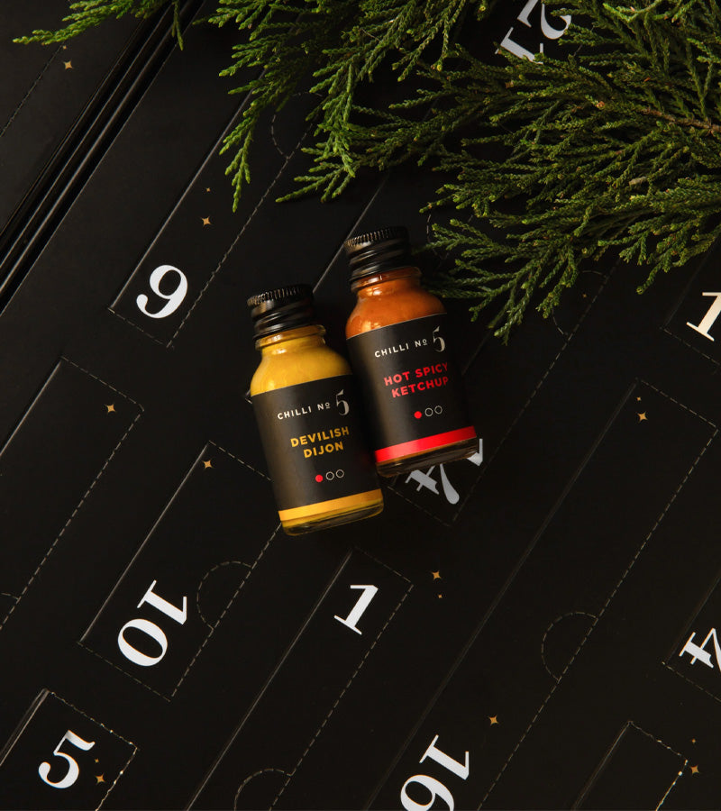 Chilisaucen-Adventskalender