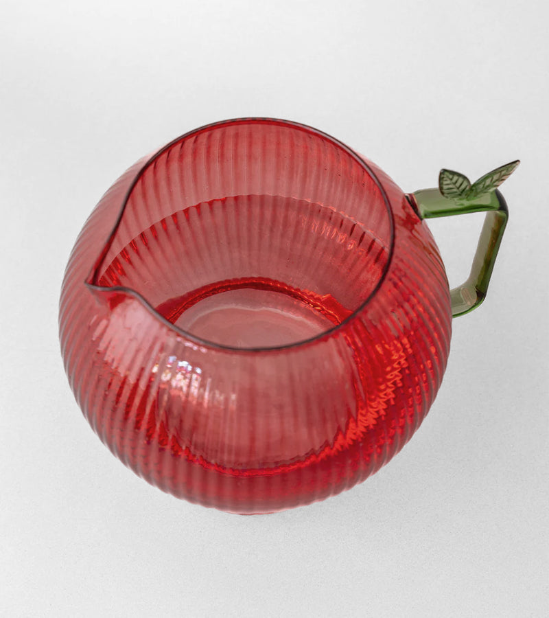 Glaskarafe Apfel