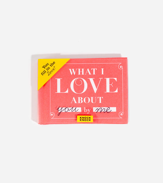 What i love about you ausfüllbuch