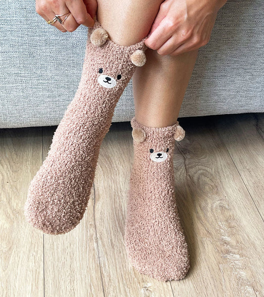 Socken teddybär moumoute