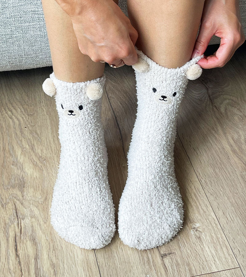 Socken teddybär moumoute