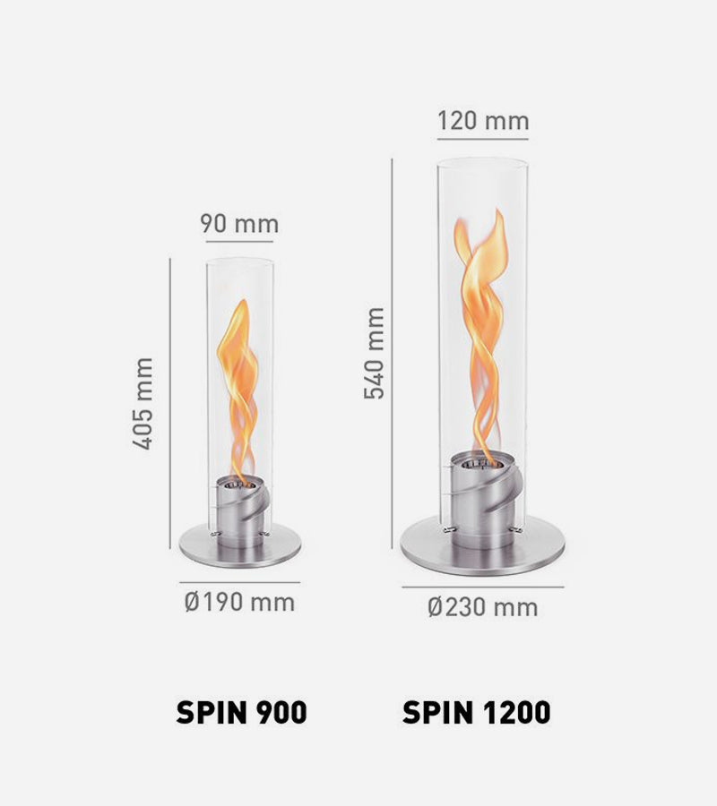 Tischfeuer SPIN 900 & 1200
