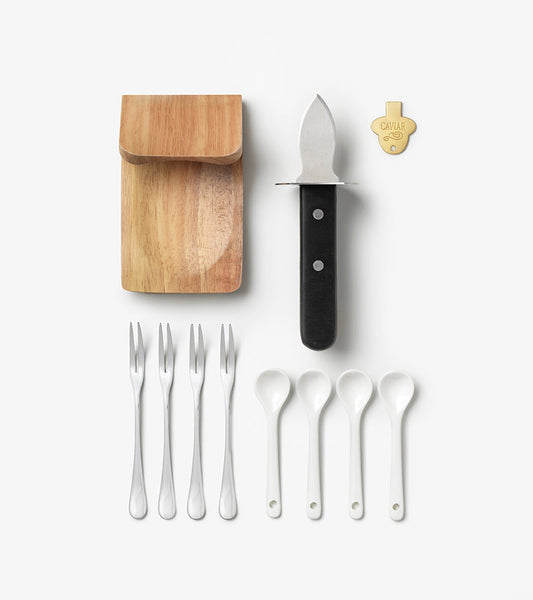 Austern kaviar set deluxe