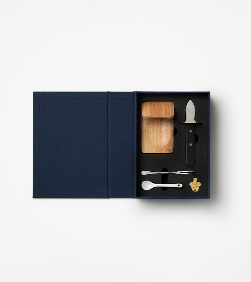 Austern kaviar set deluxe