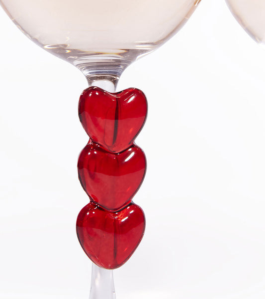 Weingläser set love