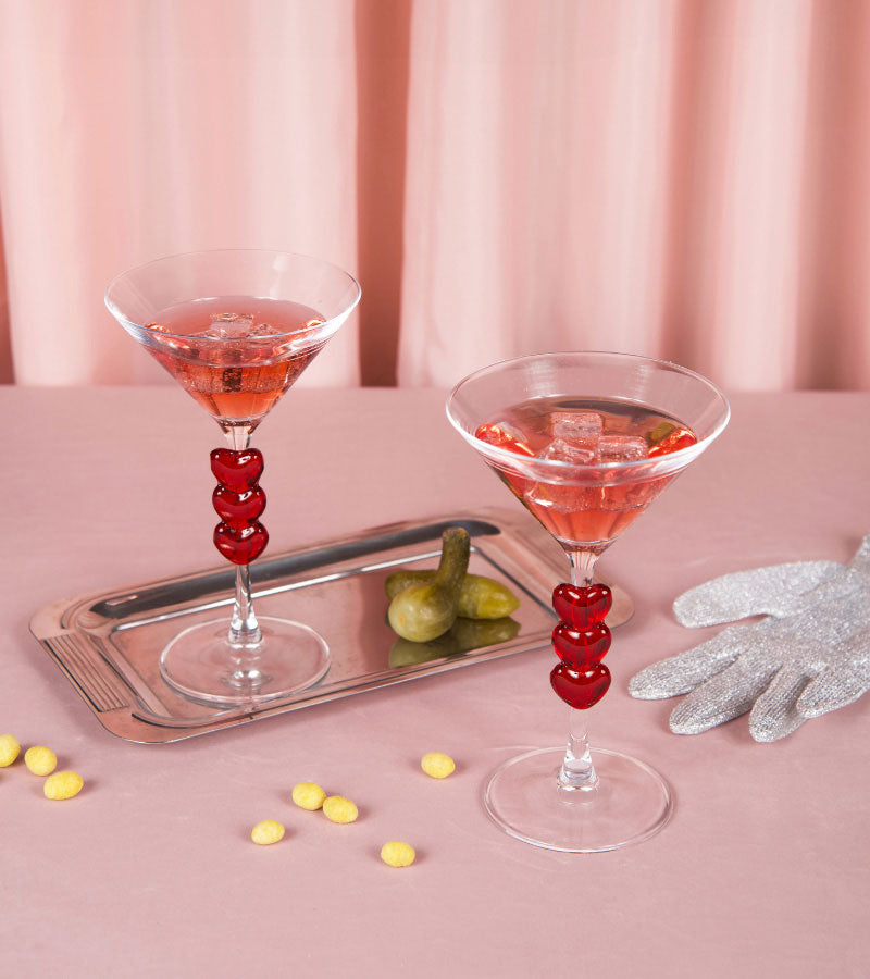 Cocktailgläser set love