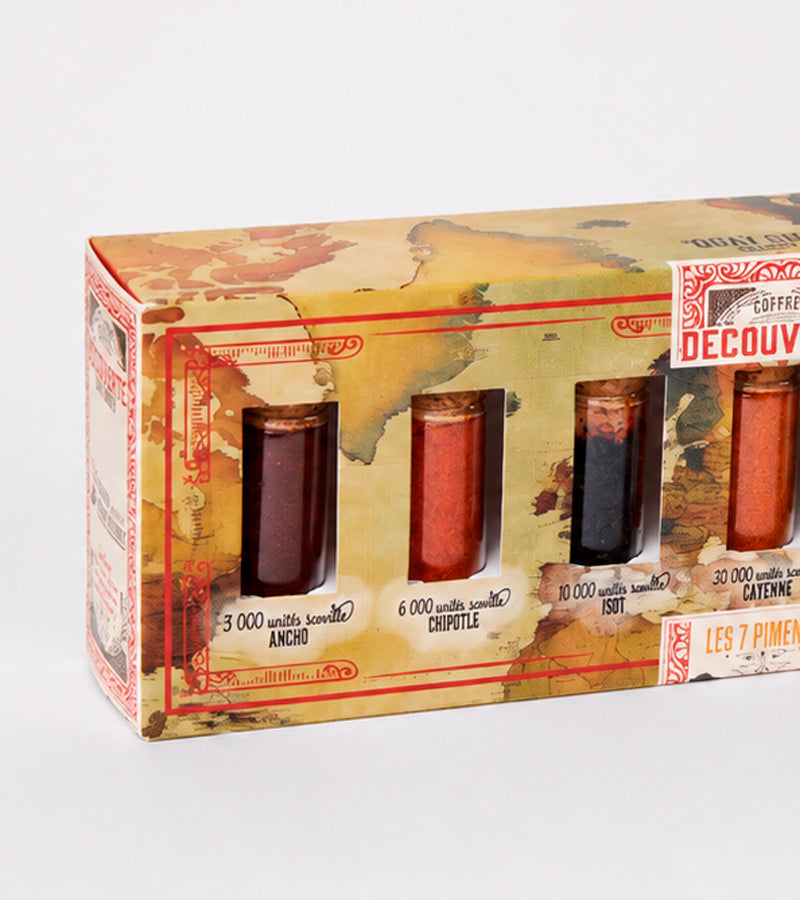 Chili set scoville