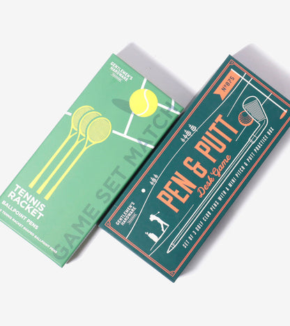 Coffret de stylos raquettes de tennis