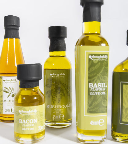Coffret d'huiles d'olive aromatisées gourmet