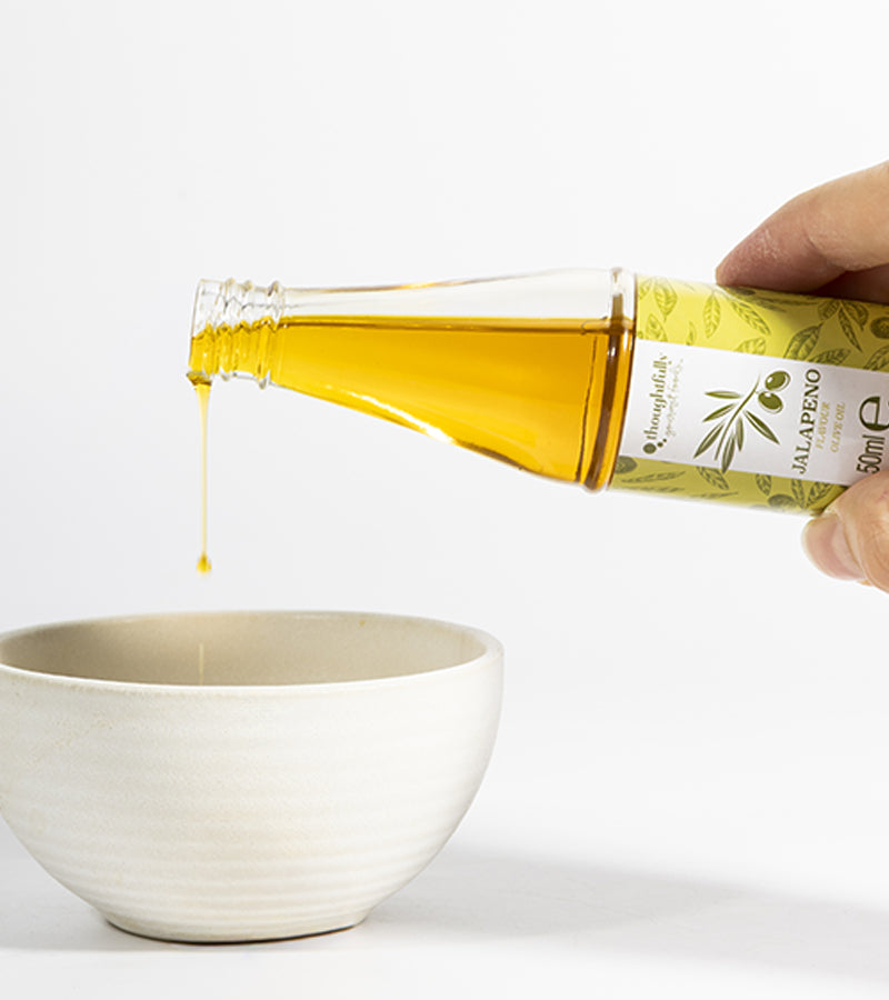 Coffret d'huiles d'olive aromatisées gourmet