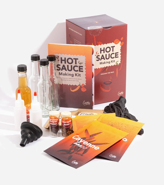 Scharfe soße diy set