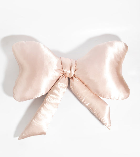 Kissen satin schleife