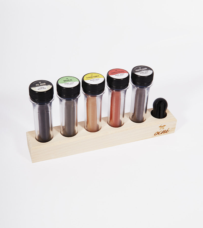 Coffret de 5 assaisonnements à tailler