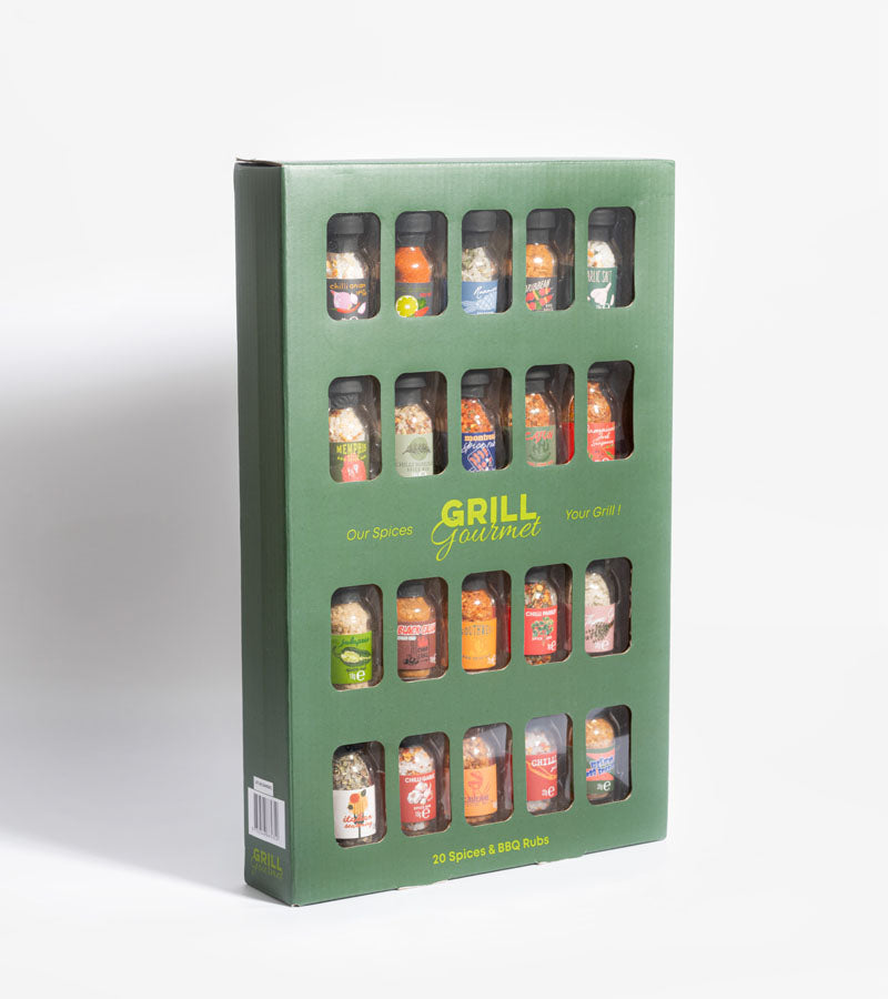 Grill-Gewürzset, 20-teilig