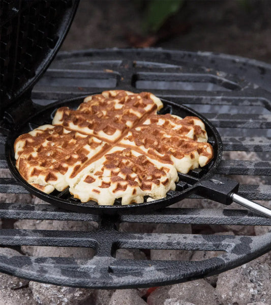 Waffeleisen für den Grill