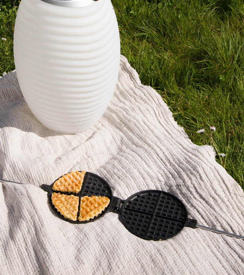 Waffeleisen für den Grill