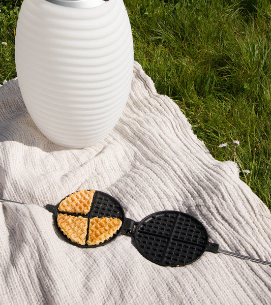 Waffeleisen für den Grill