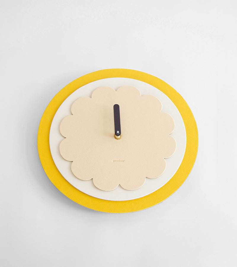 Pizza-Wanduhr zum Zusammenbauen