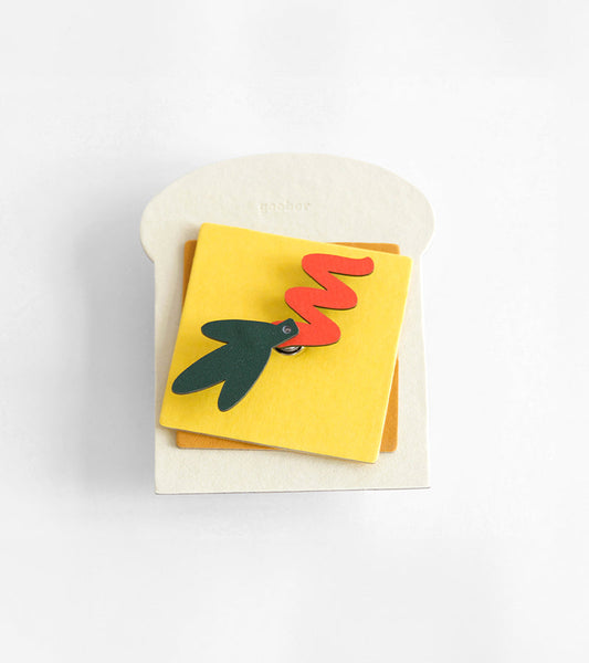 Sandwich-Wanduhr zum Zusammenbauen