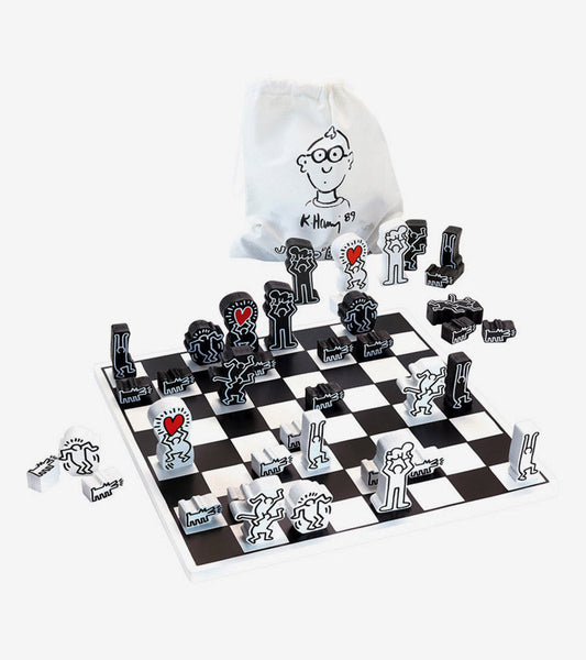 Schachspiel Keith haring