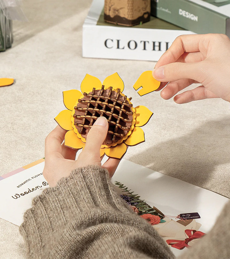 Blumenstrauß holz diy