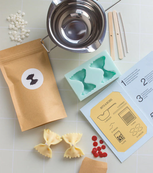 DIY-Sets zum Herstellen von Farfalle-Kerzen