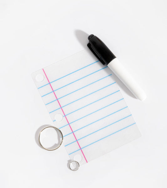 Schlüsselanhänger set personalisiert brief