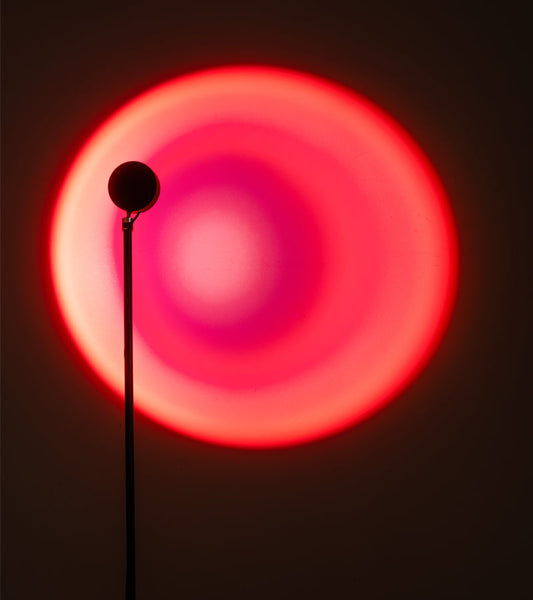 Stehlampe sonnenuntergang