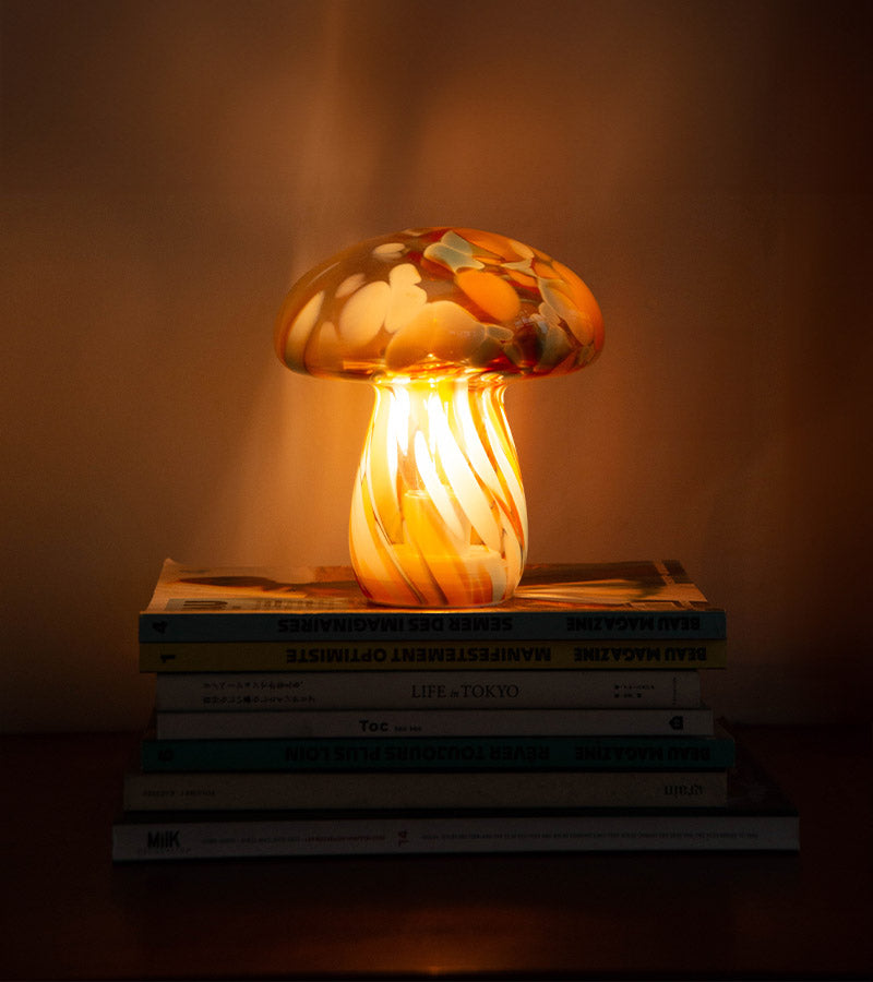 Lampe pilz glas kabellos