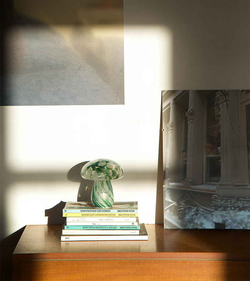 Lampe pilz glas kabellos