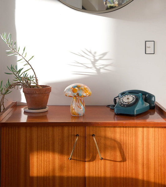 Lampe pilz glas kabellos