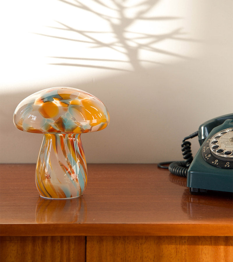 Lampe pilz glas kabellos