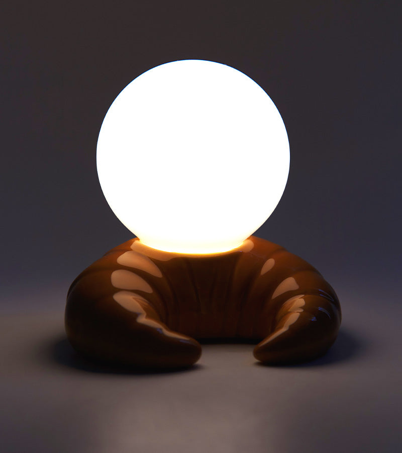 Lampe halbmond